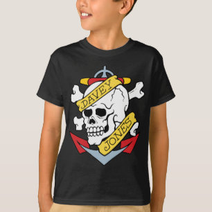 Davey Jones Tattoo T-Shirt
