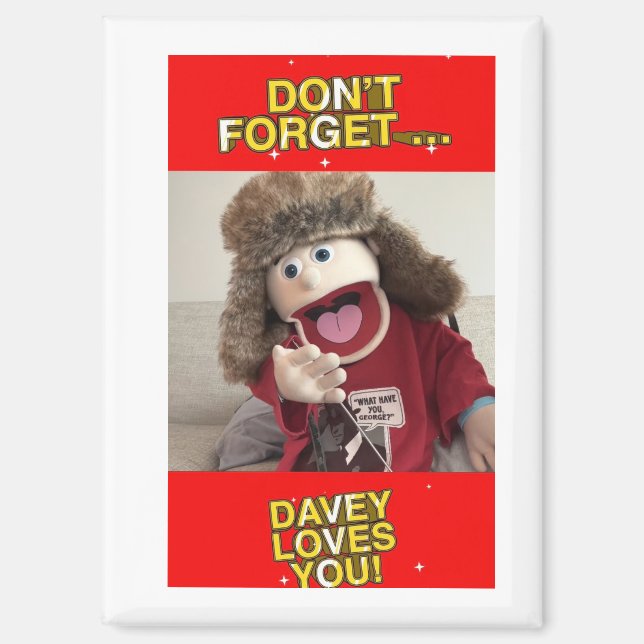 Davey's Murdoch Mysteries Magnet (Front)