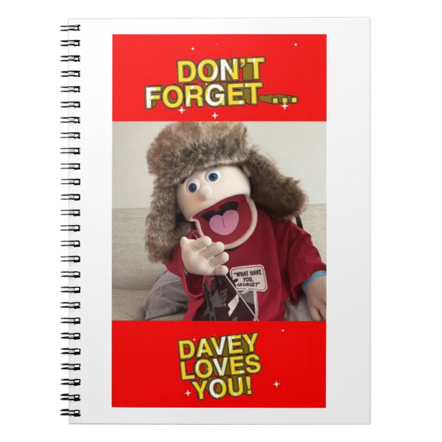 Davey's Murdoch Mysteries Notebook (Front)