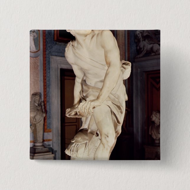 David, 1623-24 15 cm square badge (Front)