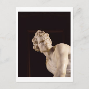 David, 1623-24 (marble) (detail) postcard