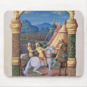 David and Absalom at war for the Crown Mouse Pad