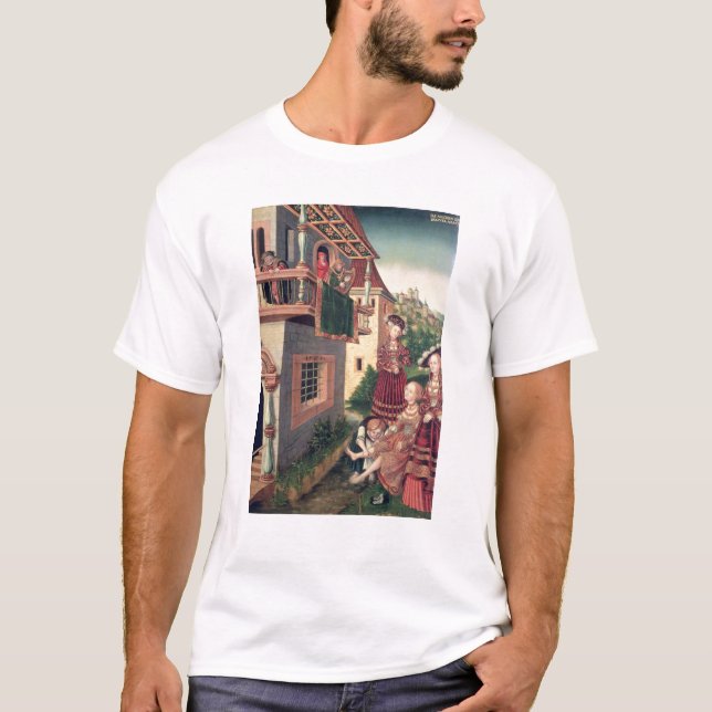 David and Bathsheba, 1528 T-Shirt (Front)