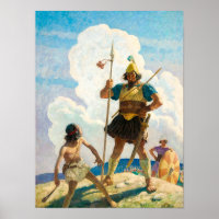 David and Goliath, 1940 by Newell Convers Wyeth