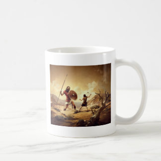 David and Goliath Coffee Mug