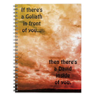 David and Goliath Quote Notebook