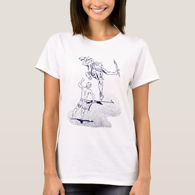 David and Goliath T-Shirt (Front)