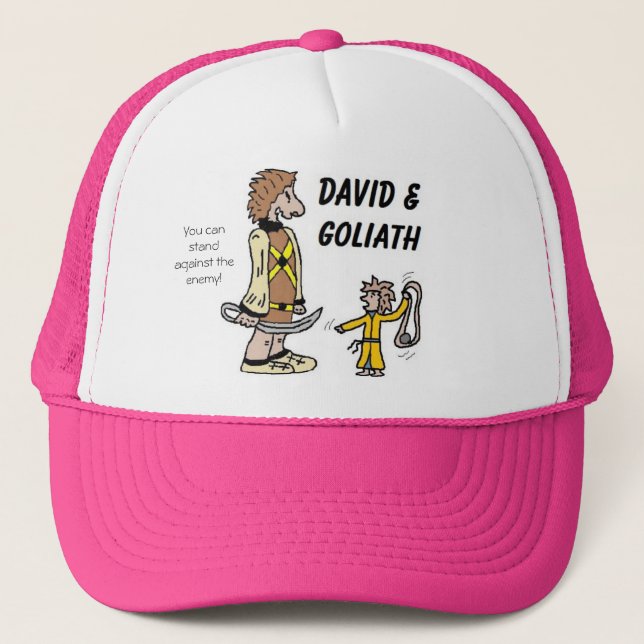 David and Goliath Trucker Hat (Front)