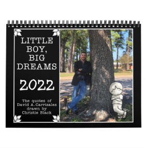 David and Little Boy 2022 Calendar