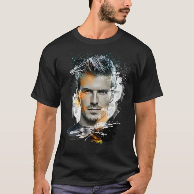 David Beckham  - Painting Classic T-Shirt (Front)
