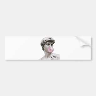 David - Bubble Gum Bumper Sticker