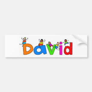 David Bumper Sticker