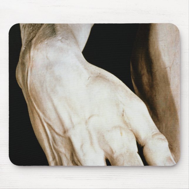 David by Michelangelo Buonarroti , 1501-04 Mouse Pad (Front)