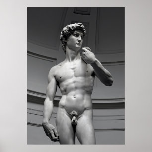 DAVID by MICHELANGELO Poster