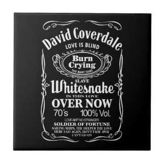 David Coverdale Ceramic Tile