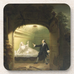 David Garrick  (1717-79) and George Anne Bellamy ( Coaster