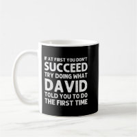 DAVID Gift Name Personalised Birthday Funny Christ