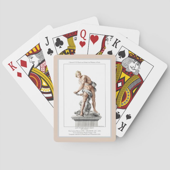 DAVID & GOLIATH Poker Cards (Back)