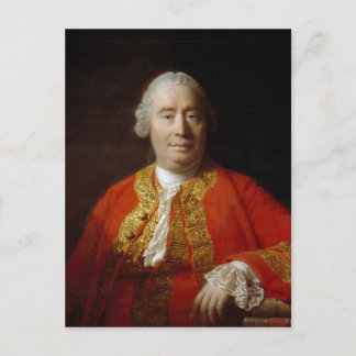 David Hume by Allan Ramsay (1766) Postcard