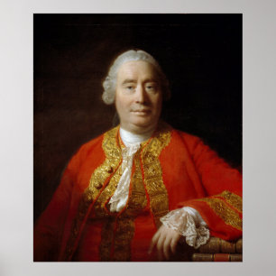 David Hume by Allan Ramsay (1766) Poster
