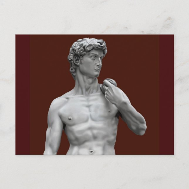 David Illustrated Postcard (Front)