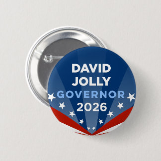 David Jolly for Florida Governor 6 Cm Round Badge