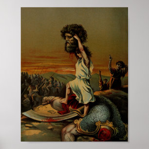 David King Of Israel Poster