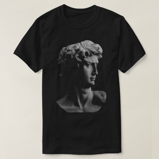 David Michelangelo Roman Head Design  T-Shirt (Design Front)
