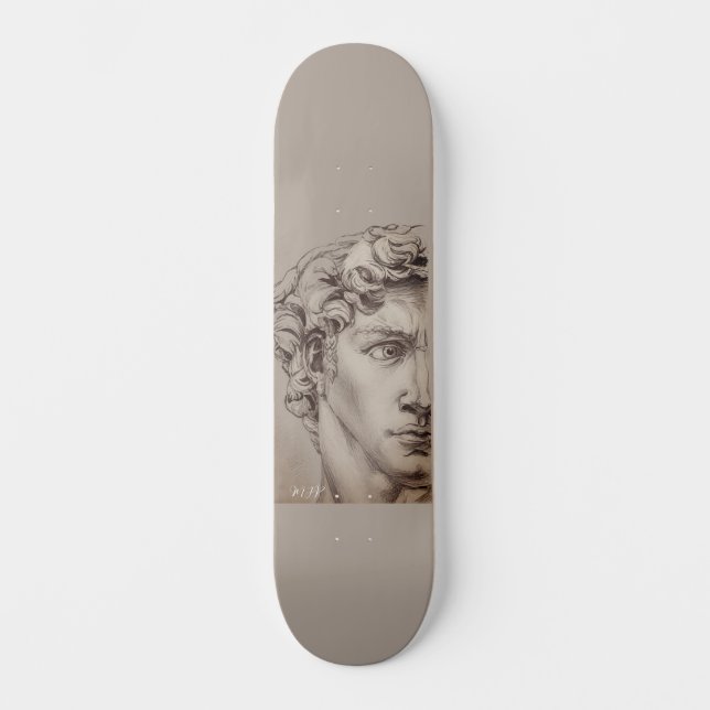 David Michelangelo Skateboard (Front)