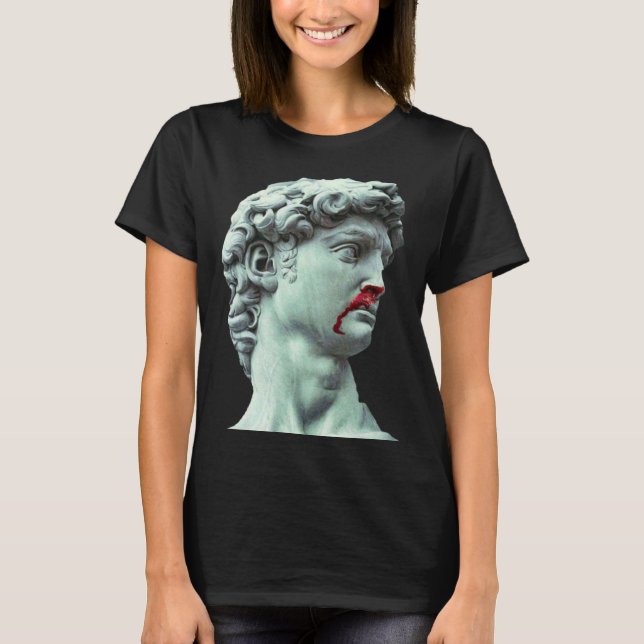 David Michelangelo Statue Men s T-Shirt (Front)
