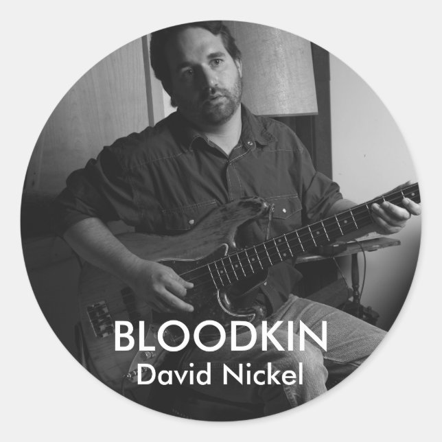 DAVID NICKEL STICKER (Front)