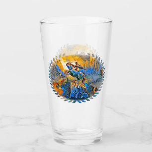 David of Sassoun Glass Cup