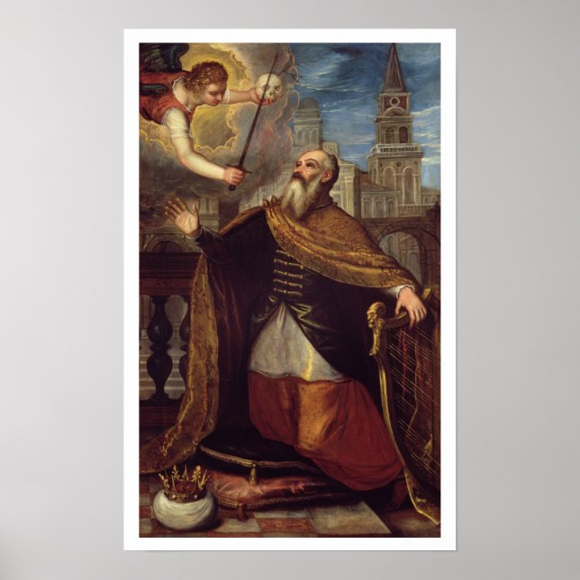 David (oil on panel) poster (Front)