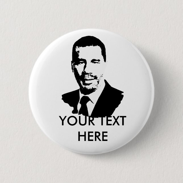 David Patterson Gear 6 Cm Round Badge (Front)