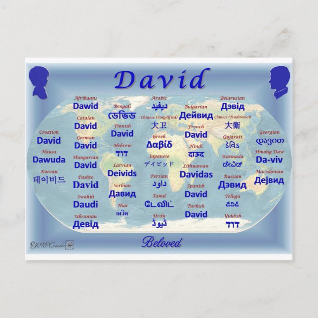 David Postcard (Front)