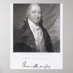David Ramsay, engraved by James Barton Longacre (1 Poster