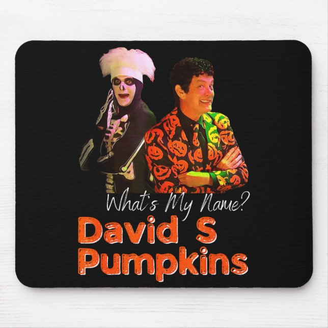 David S Pumpkins Skeleton Funny Skit Men Clothing  Mouse Pad (Front)