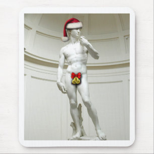 David Santa Mouse Pad