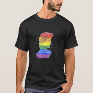 David Statue Michelangelo Gay Pride  Colourful Hoo T-Shirt