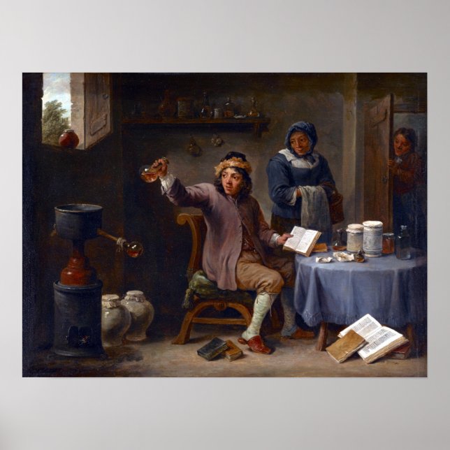David Teniers II The Consultation Poster (Front)