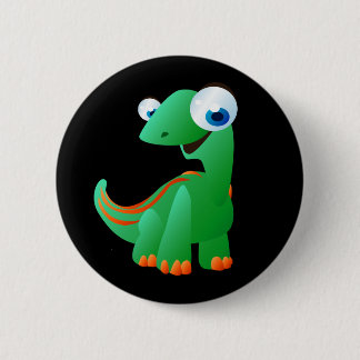 David The Dinosaur 6 Cm Round Badge