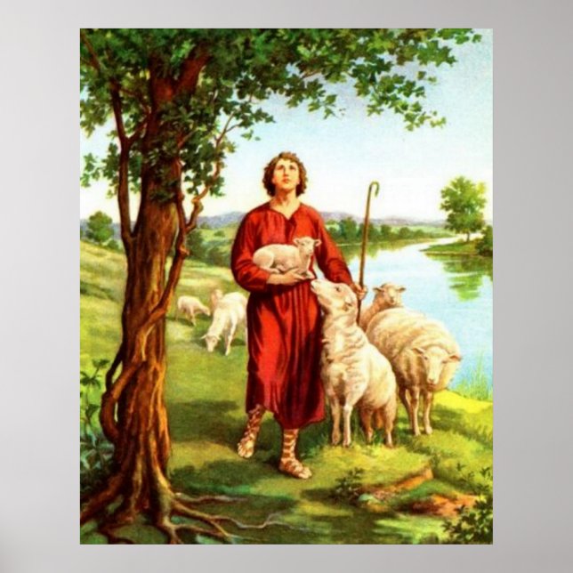 David The Shepherd Poster (Front)