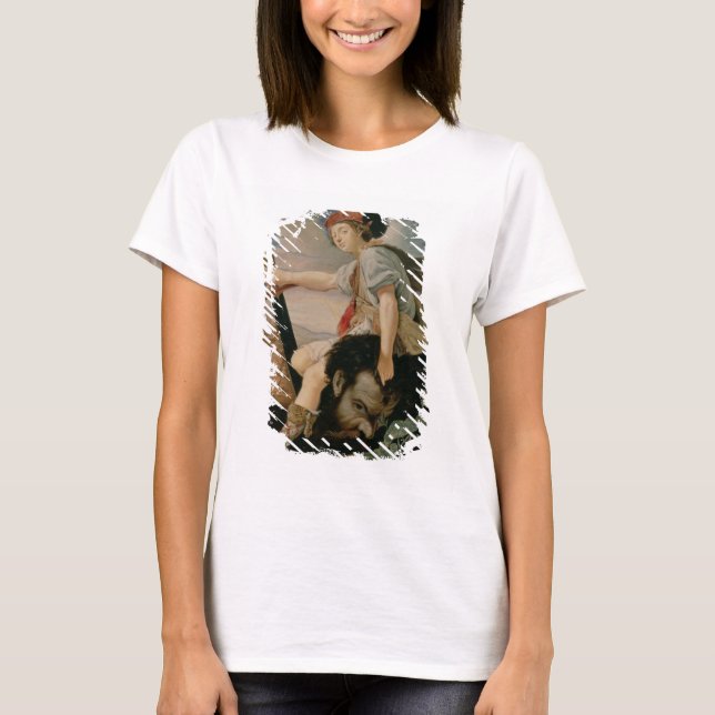 David with the Head of Goliath T-Shirt (Front)