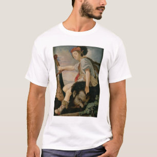 David with the Head of Goliath T-Shirt