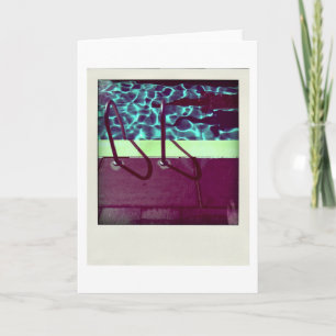 David's Pool 0616 variation 2 3d Computer Art card