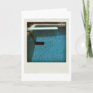 David's Pool 0916 3d Computer Art card
