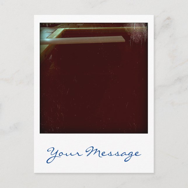 David's Pool 09c06 Custom 3d Computer Art postcard (Front)