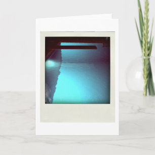 David's Pool 09d07 3d Computer Art card