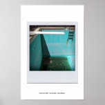 DAVID'S POOL SERIES p09g Poster<br><div class="desc">3D Computer Generated Images by artist Rene Bui.
 An homage inspired by the Paper Pool series by painter David Hockney.</div>