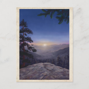 David's View - Postcard